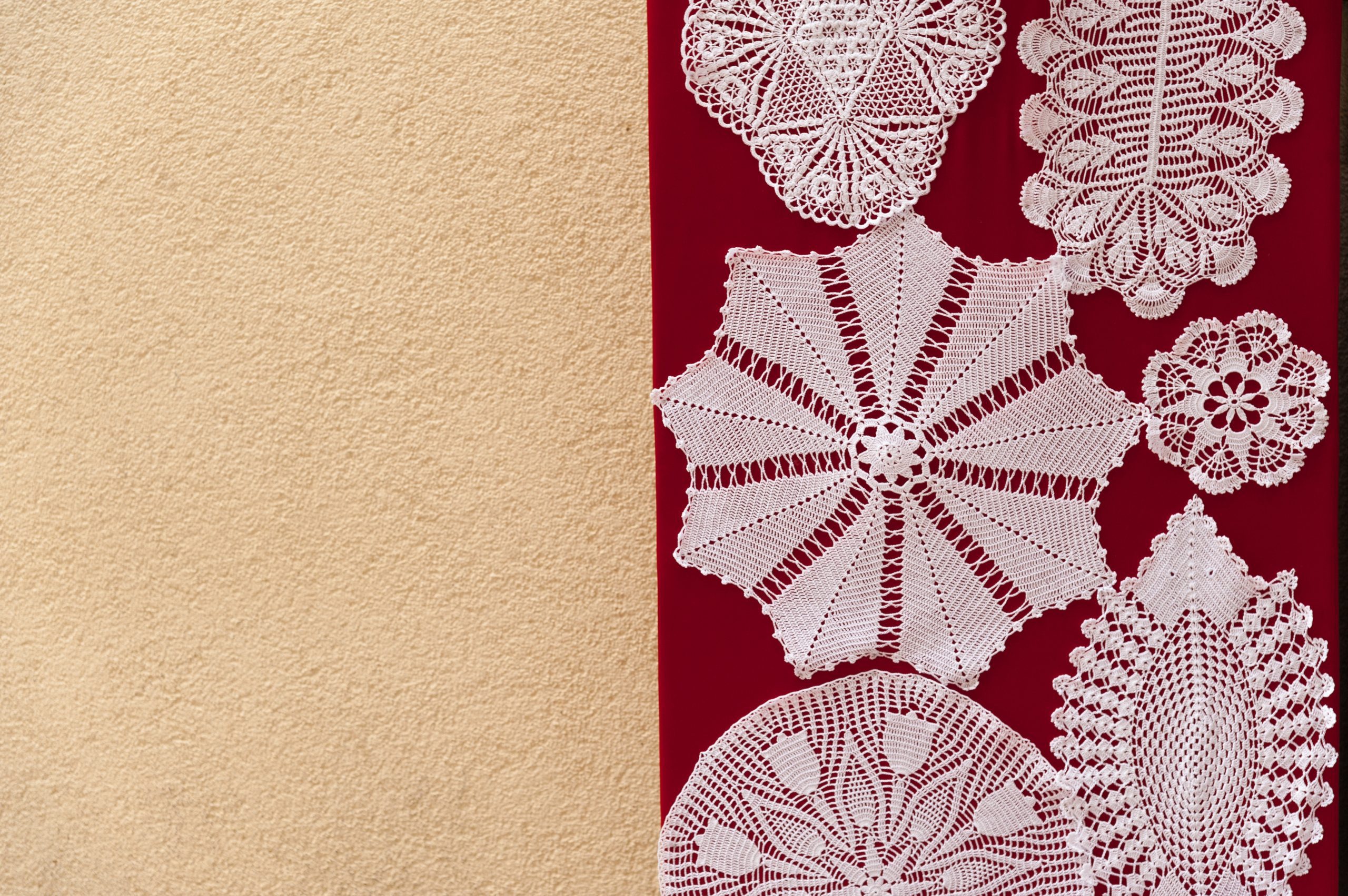 Unique handmade lacework from the island of Pag, Croatia