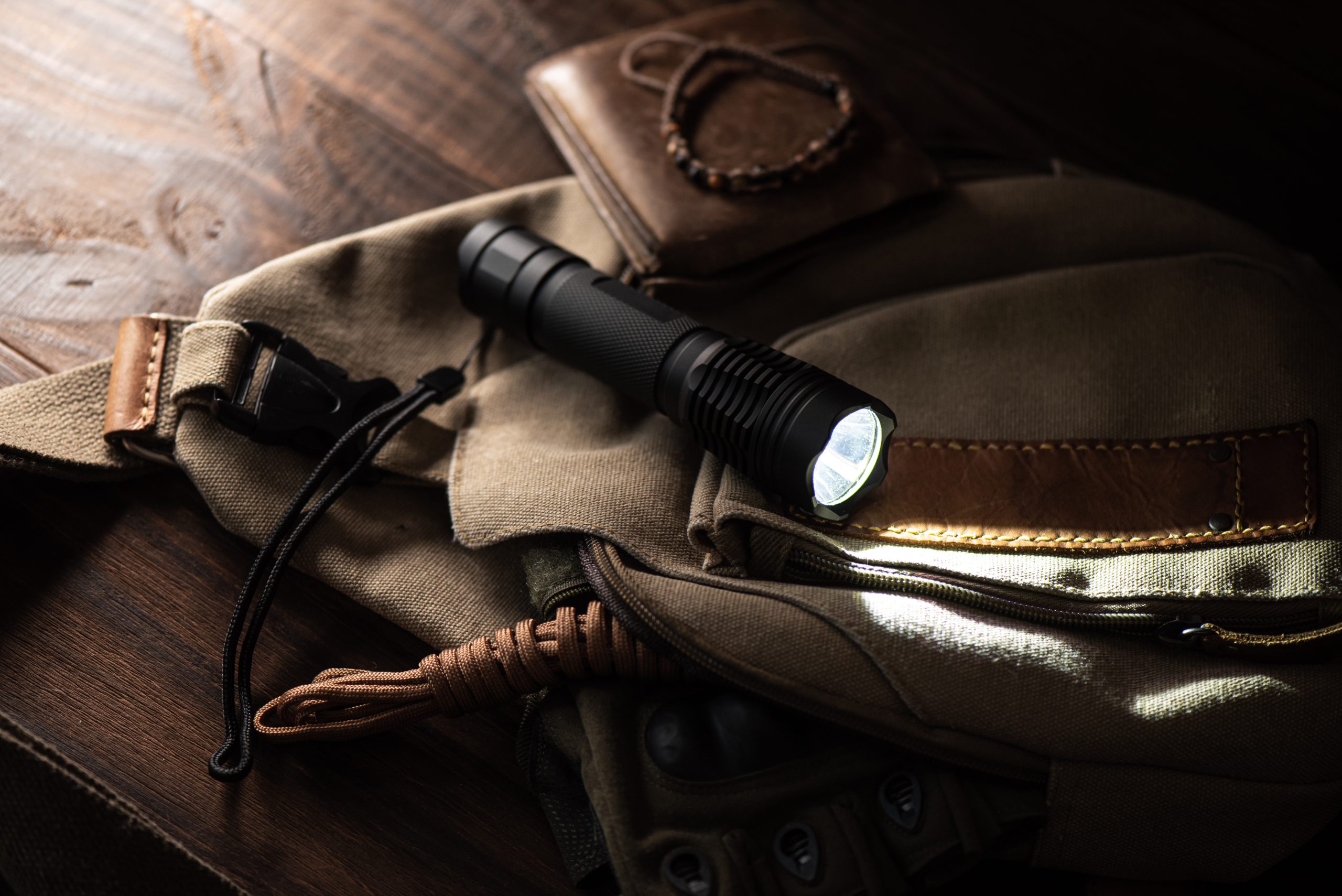 pocket flashlight for camping trip